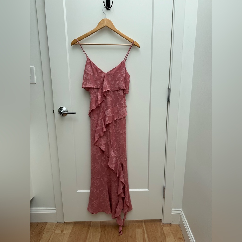 Pink Ruffle Dress